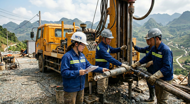 Kỹ sư hoạt động tại công trường